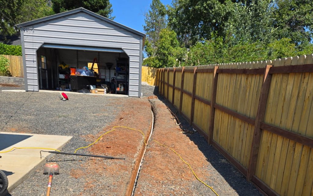 shop shed outbuilding wiring installation img (2)